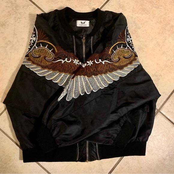 Vintage Embroidered bomber - Picture 7 of 16